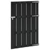 vidaXL Gartentor 100 x 150 cm WPC und Aluminium Schwarz