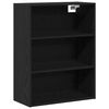 vidaXL Highboard Schwarz Eichen-Optik 69,5 x 32,5 x 180 cm