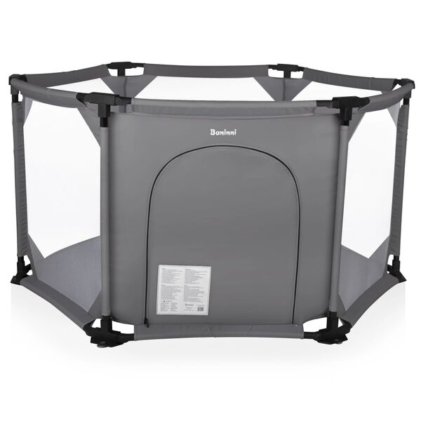 Baninni Laufstall Giocco Dunkelgrau