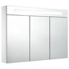 vidaXL LED-Spiegelschrank 50x13x70 cm