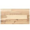 vidaXL Schweberegal 60x20x4 cm Massivholz Akazie Unbehandelt