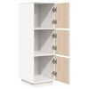 vidaXL Highboard Weiß 34x40x108,5 cm Massivholz Kiefer