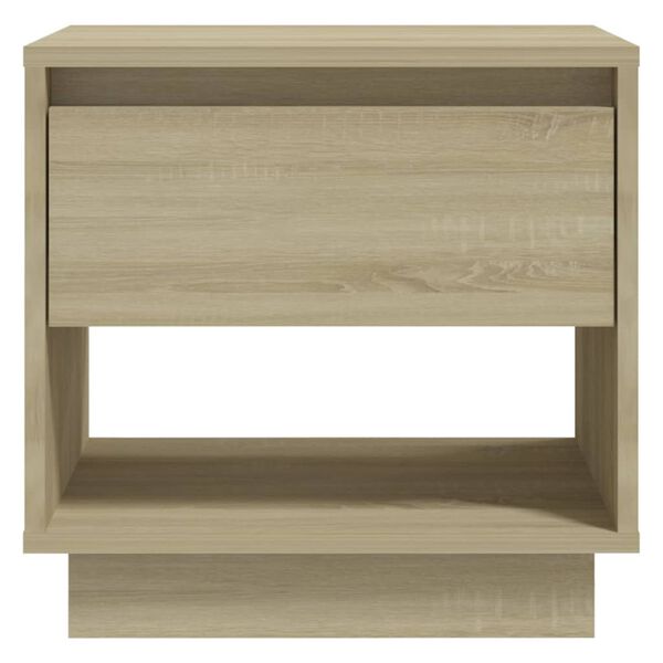 vidaXL Nachttisch Sonoma-Eiche 45x34x44 cm Holzwerkstoff