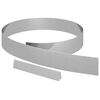 vidaXL Raseneinfassung 450 x 10 cm Verzinkter Stahl Silber
