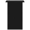 vidaXL Schreibtisch Schwarz Eichen-Optik 90x50x74 cm Holzwerkstoff
