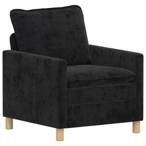 vidaXL Sofa Schwarz 76 x 81 x 87,5 cm Polyester