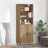 vidaXL Highboard Artisan-Eiche 69,5 x 34 x 180 cm