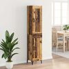 vidaXL Highboard Altholz 34,5 x 34 x 180 cm Holzwerkstoff