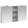 vidaXL Badezimmerschrank-Set 3 stk. 130 x 14,5 x 70 cm Holzwerkstoff