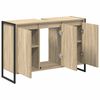 vidaXL Badezimmerschrank mit T&uuml;r Sonoma 90 x 30 x 60 cm Holzwerkstoff