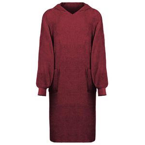 vidaXL Decken-Hoodie KINN Rot XL Baumwolle