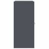 vidaXL Aufbewahrungsschrank Anthrazit 80 x 40 x 90 cm Stahl