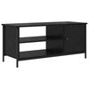 vidaXL TV-Schr&auml;nk Schwarz Eichen-Optik 100 x 40 x 45 cm Holzwerkstoff