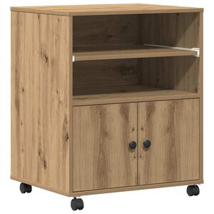 vidaXL Druckerst&auml;nder Artisan-Eiche 60 x 48 x 74 cm Holzwerkstoff
