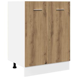 vidaXL Unterschrank Lyon Artisan-Eiche 60x46x81,5 cm Holzwerkstoff