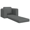 vidaXL Schlafsofa Dunkelgrau 98 x 71 x 83 cm Stoff