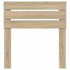 vidaXL Kopfteil mit Kopfteil Sonoma-Eiche 75 cm Holzwerkstoff