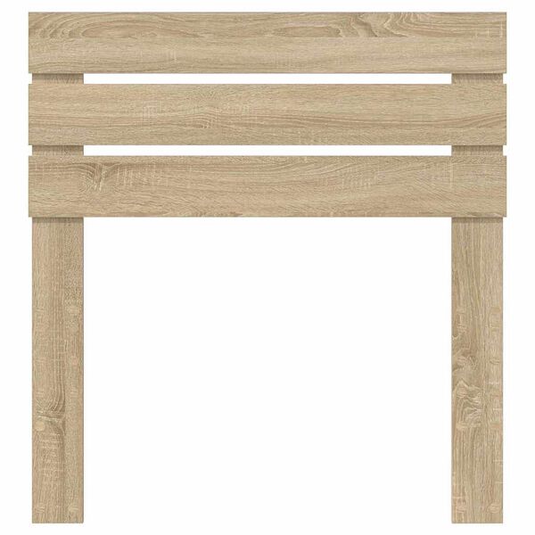 vidaXL Kopfteil mit Kopfteil Sonoma-Eiche 75 cm Holzwerkstoff