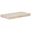vidaXL Palettenkissen Baumwolle 120&times;80&times;10 cm Beige