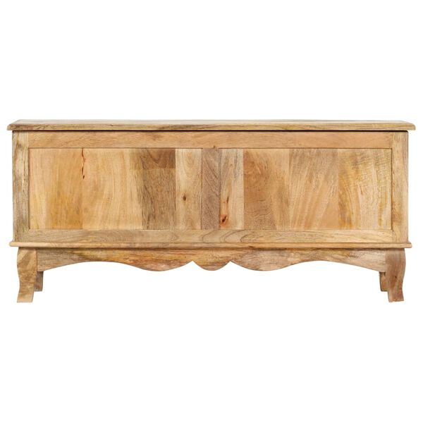 vidaXL Aufbewahrungstruhe 100 x 38 x 45 cm Massivholz Mango