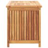 vidaXL Gartenbox 90x50x58 cm Massivholz Teak