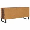 vidaXL TV-Schr&auml;nk Altholz 100 x 34,5 x 44,5 cm Verbundholz und Eisen