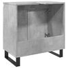 vidaXL Badschrank Betongrau 58 x 33 x 60 cm Holzwerkstoff