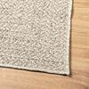 vidaXL Teppich ZIZUR Creme 120x170 cm Jute-Optik Indoor und Outdoor