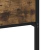 vidaXL Bettgestell ohne Matratze R&auml;uchereiche 140x200 cm Holzwerkstoff