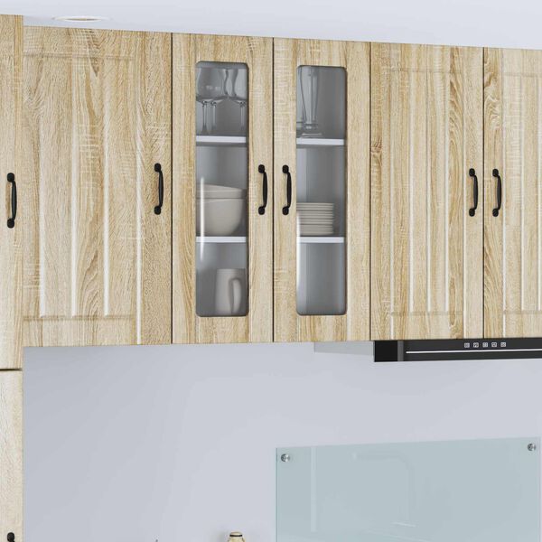 vidaXL K&uuml;chenschrank Sonoma-Eiche 60 x 31 x 80 cm Holzwerkstoff