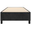 vidaXL Boxspringbettgestell Schwarz 90x200 cm Samt