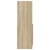 vidaXL Highboard Sonoma-Eiche 92x33x100 cm Holzwerkstoff