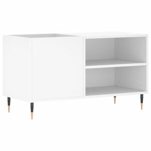 vidaXL Plattenschrank Wei&szlig; 85x38x48 cm Holzwerkstoff