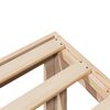 vidaXL Massivholzbett ohne Matratze 180x200 Kiefernholz