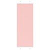 vidaXL Plissee Rosa 80x200 cm Stoffbreite 79,4 cm Polyester