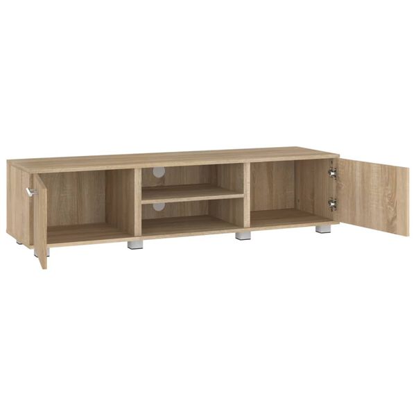 vidaXL TV-Schrank Sonoma-Eiche 140x40x35 cm Holzwerkstoff