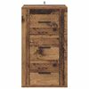 vidaXL Sideboard mit Schubladen Altholz 40 x 33 x 70 cm Holzwerkstoff