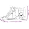 Happy Hop H&uuml;pfburg mit Rutsche 400x284x213 cm