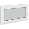 Kellerfenster RISOR Anthrazit 110 x 70 cm PVC und Glas