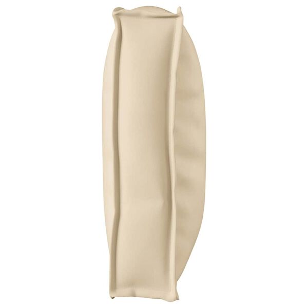 vidaXL Kissen Beige 120 x 60 x 12 cm Oxford-Stoff