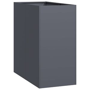 vidaXL Pflanzgef&auml;&szlig; Anthrazit 40x80x80 cm Stahl