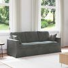 vidaXL Sofa Dunkelgrau Gesamtabmessungen: 198 x 78 x 80 cm (B x T x H)