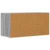 vidaXL TV-Schr&auml;nk Graues Sonoma 80 x 35 x 40 cm Holzwerkstoff