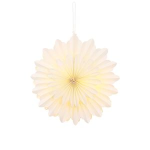 vidaXL Weihnachtsbeleuchtung RAAHE 10 LEDs Warmes Wei&szlig; 45 x 17 x 45 cm