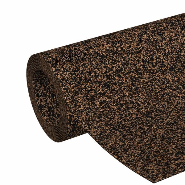 vidaXL Korkrolle Braun 500 x 100 cm Kork und Gummi