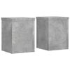 vidaXL Pflanzenst&auml;nder 2 Stk. Betongrau 15x15x20 cm Holzwerkstoff