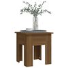 vidaXL Couchtisch Braun Eichen-Optik 40x40x42 cm Holzwerkstoff
