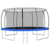 vidaXL Trampolin-Set Rund 460×80 cm 150 kg