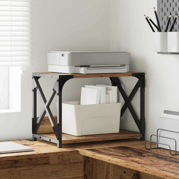 vidaXL Druckerst&auml;nder Altholz 44 x 26 x 31,5 cm Holzwerkstoff