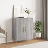 vidaXL Sideboard Grau Sonoma 69,5x34x90 cm Holzwerkstoff